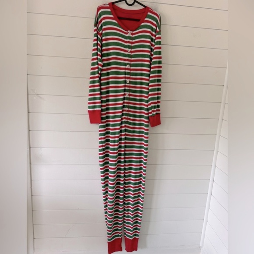 HATLEY Unisex M “Don’t Open ‘ Till Christmas One Piece Pajamas Union Suit